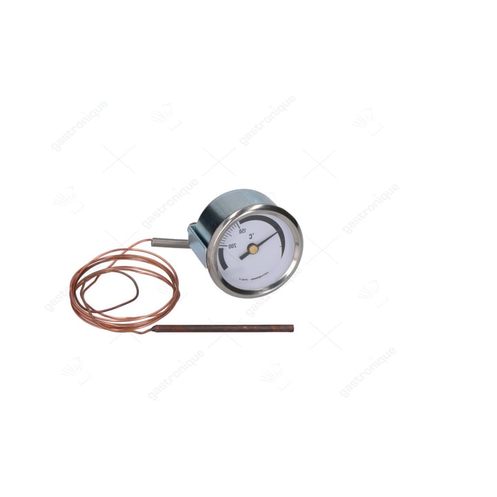 Telethermometer weiß ø 52 mm 0-250°C
