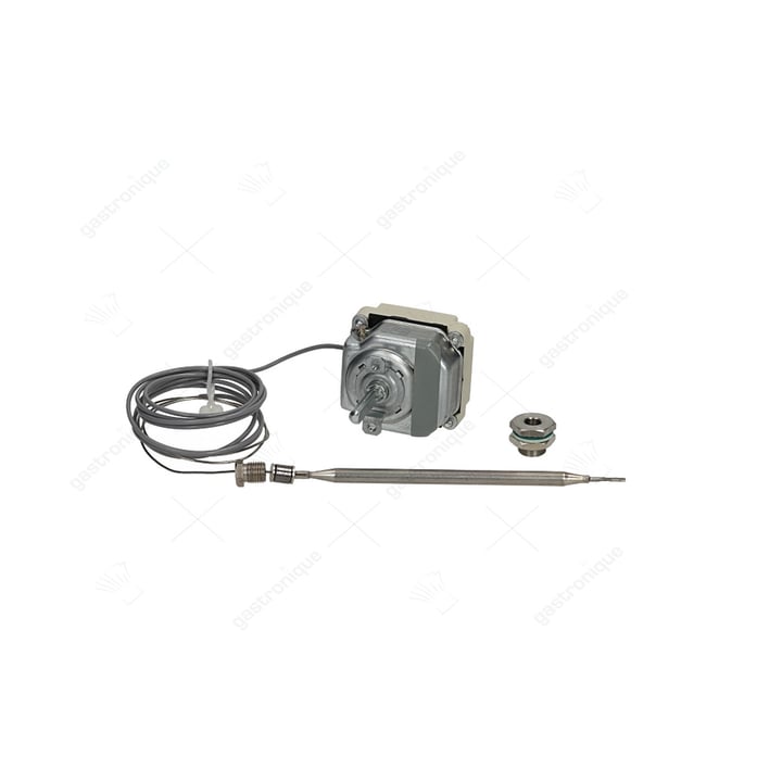 thermostaat t.max. 180°C instelbereik 95-180°C 3-polig 3NO 16A voeler ø 6mm voeler L 133mm