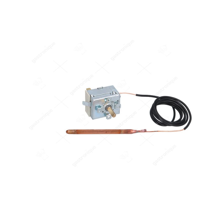 thermostaat t.max. 86°C instelbereik 0-86°C 1-polig 1CO 16A voeler ø 6,5mm voeler L 95mm