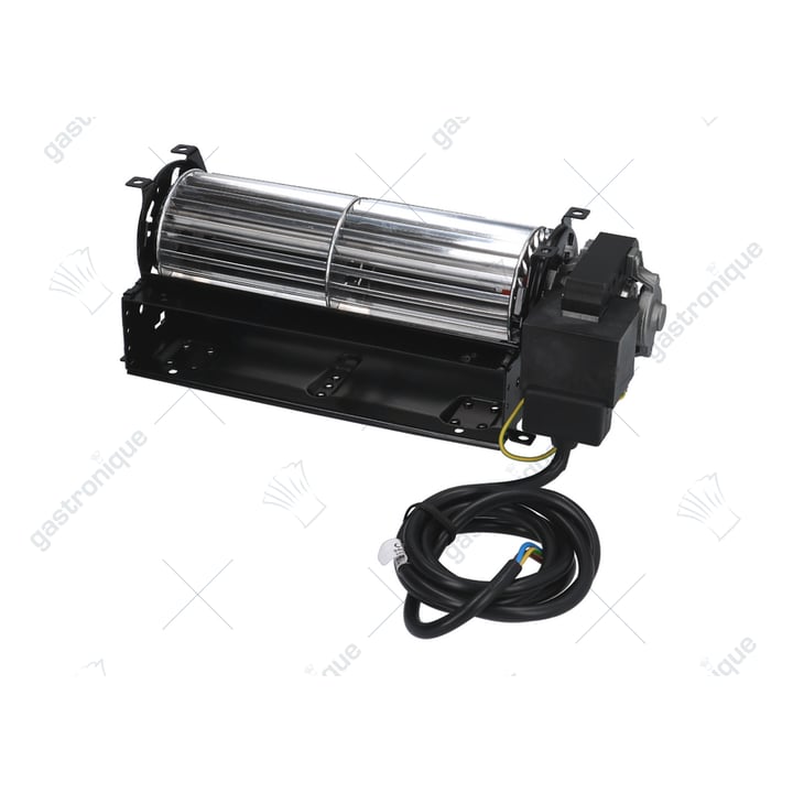 Dwarsstroomventilator motor rechts 180 mm ø 60 mm 230 Volt