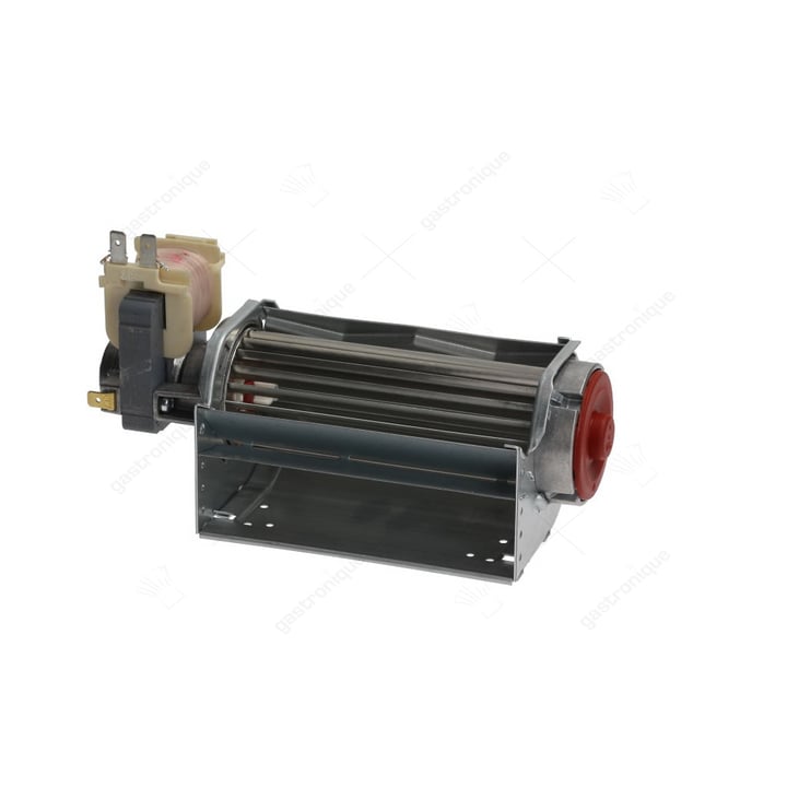 Dwarsstroomventilator motor links 120 mm ø 45 mm 230 Volt 18 Watt