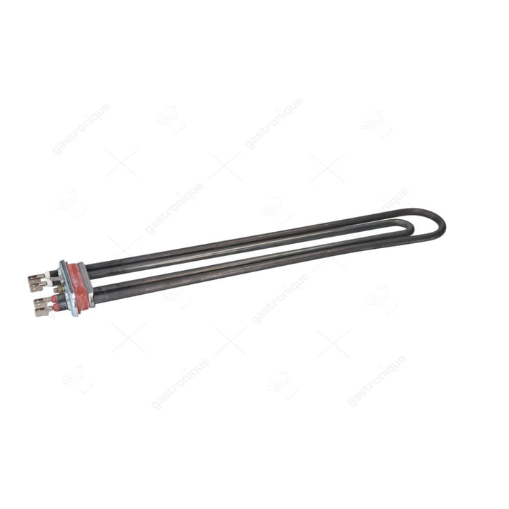 Verwarmingselement 6000W 230V L 417mm expansieflens aansluiting vlaksteker 6,3mm