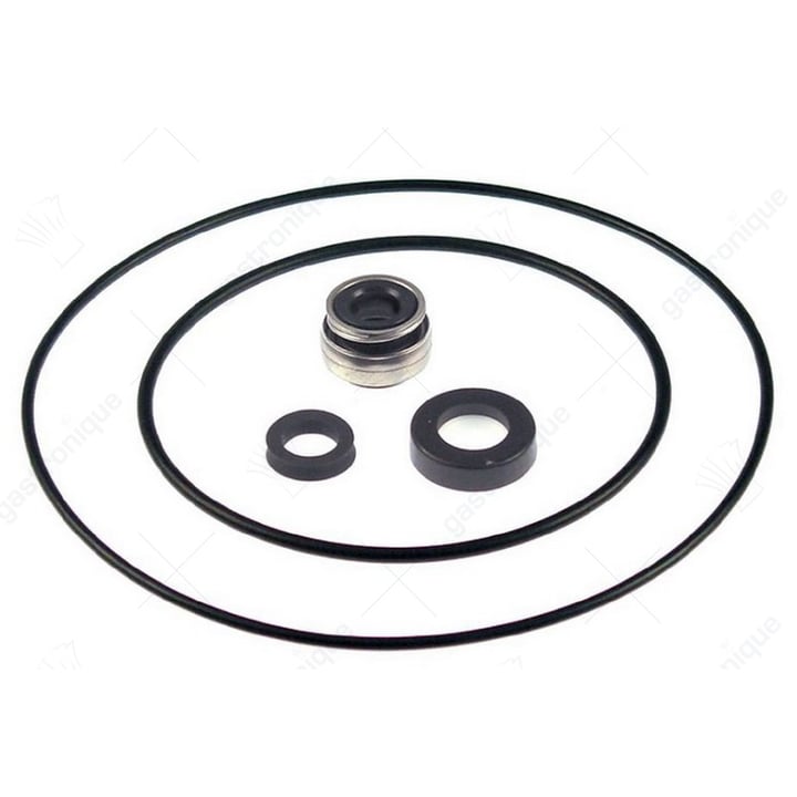 glijring dichting set voor schacht ø 12mm AD ø 24mm H 15mm hoogte tegenring 8mm
