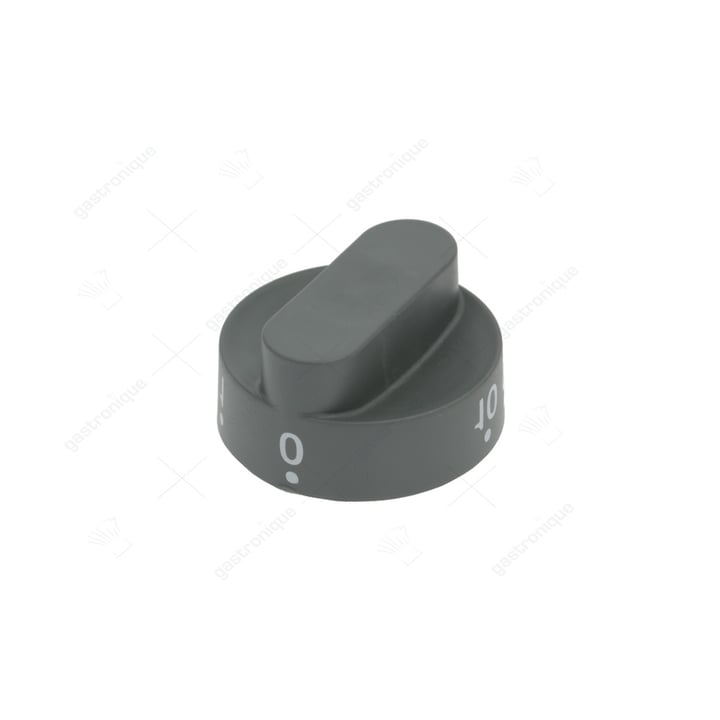 graue Knopf ø 55 mm 0-10