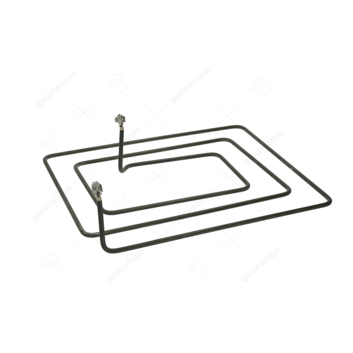 verwarmingselement 1505W 440V L 350mm B 300mm H 95mm VC 1 pijp ø 6,5mm inbouwpositie buiten