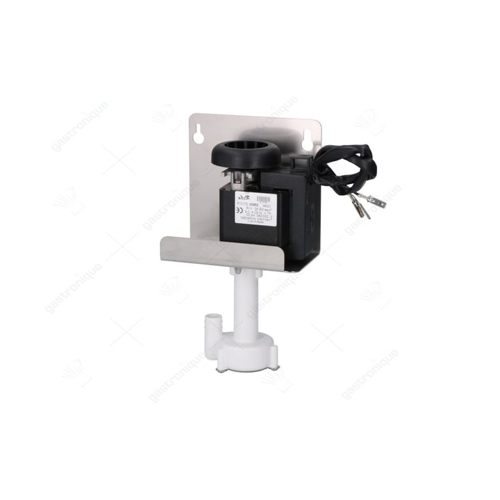 pomp REBO type NR50 60W 230V 50Hz uitgang ø 17mm L 110mm rotatierichting links voor ijsblokjesmaker