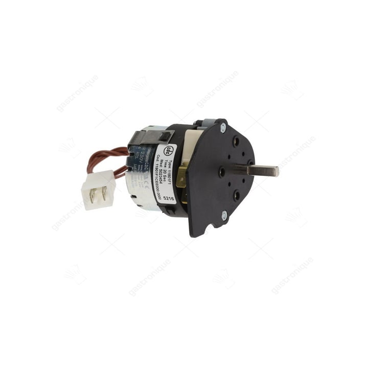 Tijdsklok 11901F kamers 1 looptijd 20s 230 V as ø 6x4mm as L 25 mm CDC 50/60Hz motoren 1