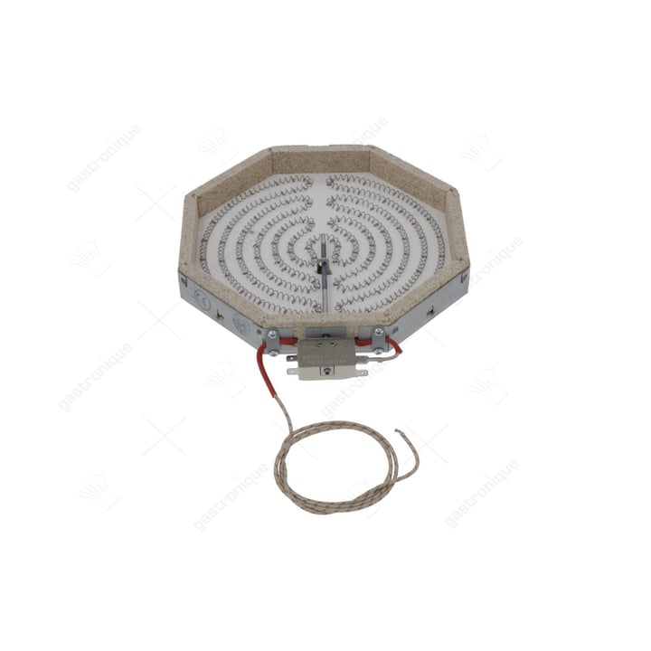 radiant verwarmings element octagon. ø 230mm