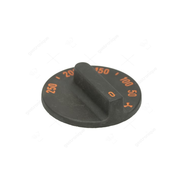 bruine knop ø 45 mm 50-250°c