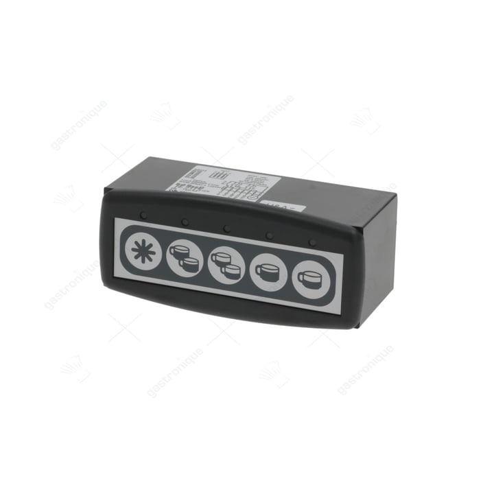 push-button panel 5 buttons 115v 50/60hz