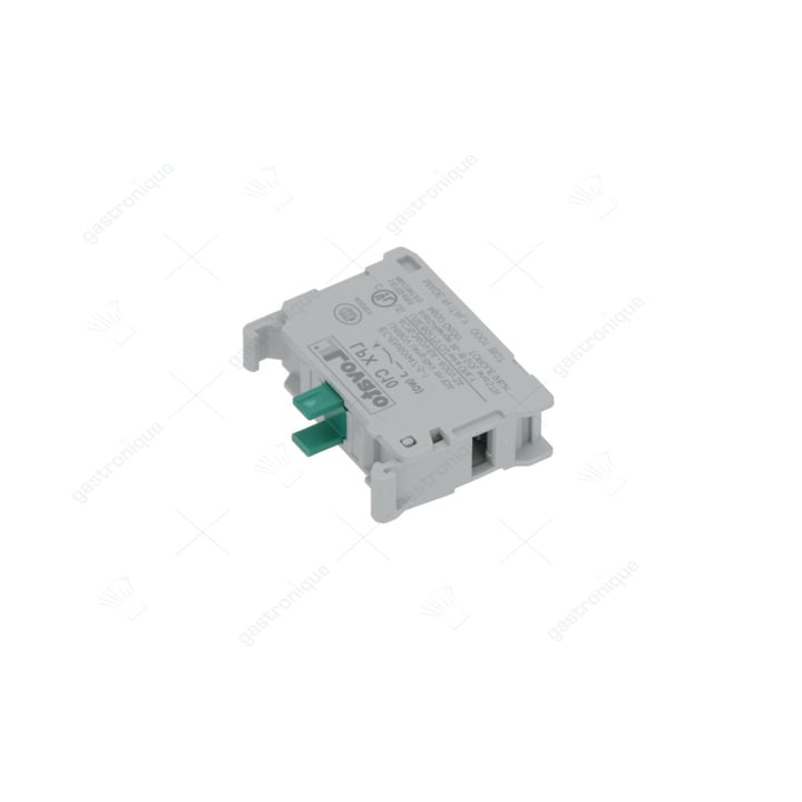 contactblok LOVATO 1NO max. spanning 690V 10A lichtgrijs