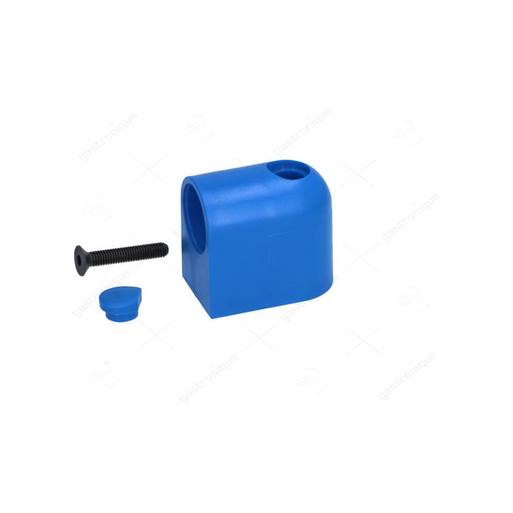 KUNSTSTOFFGRIFF BLAUER KOPF