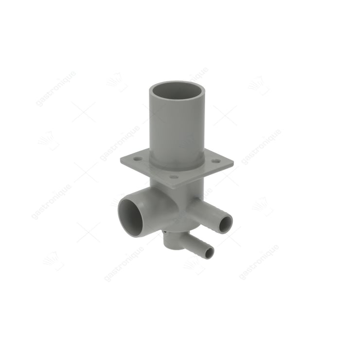 support rinse/wash arm assembly