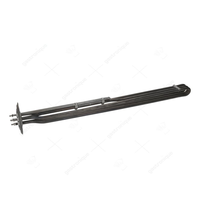 Verwarmingselement 9000W 230V L 550mm L1 55mm H1 33mm H2 34mm 3-gatsflens aansluiting 8,6 liter