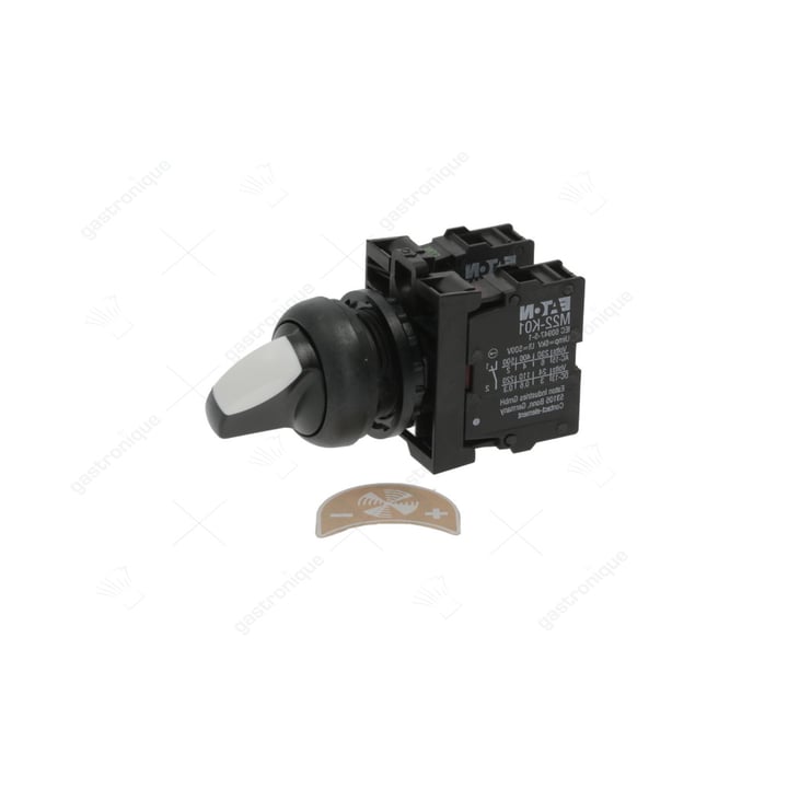 selector white 2 positions eaton