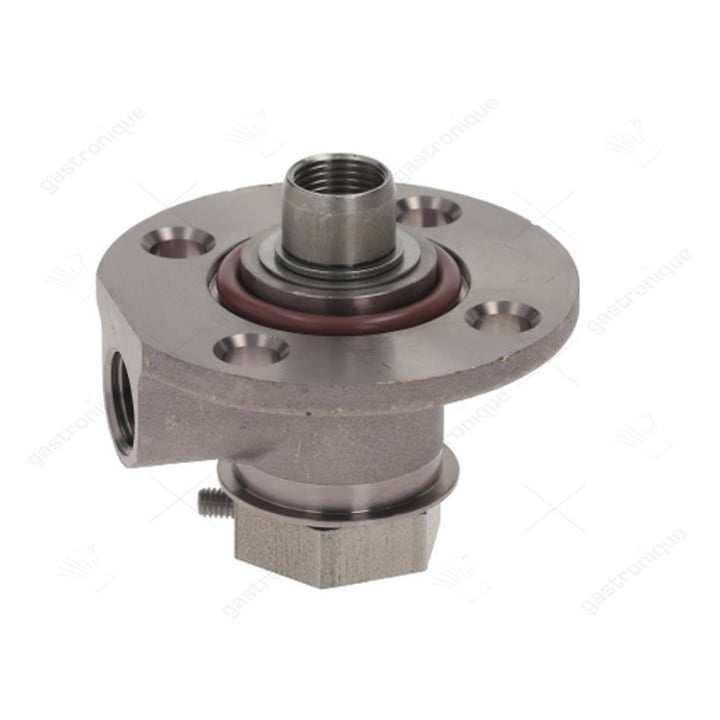 flange for arm assembly support with pin