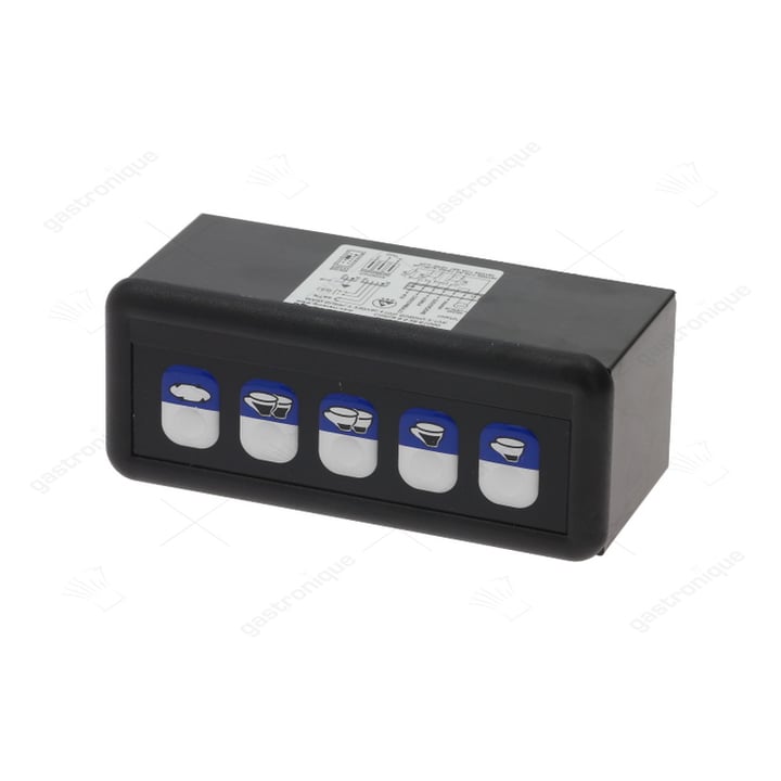push-button panel 5 buttons 220v