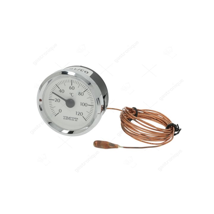 THERMOMETER MET ø 52 mm 0-120°C