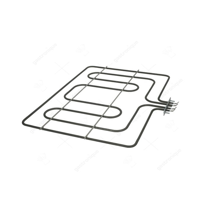 Verwarmingselement 1750W 240V L 387mm L1 31mm L2 357mm B1 230mm B2 63mm rechthoekige flens