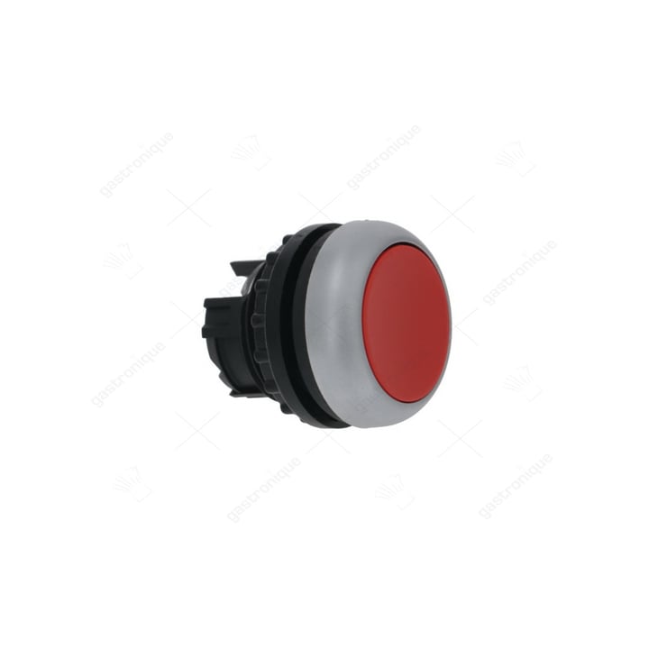 flush push-button red