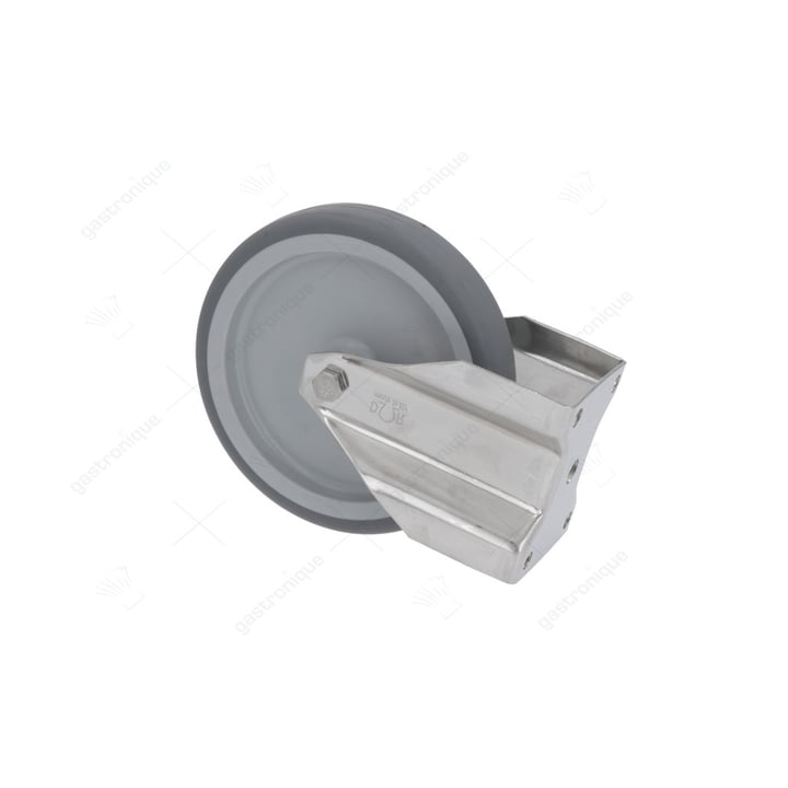 castor fixed plate