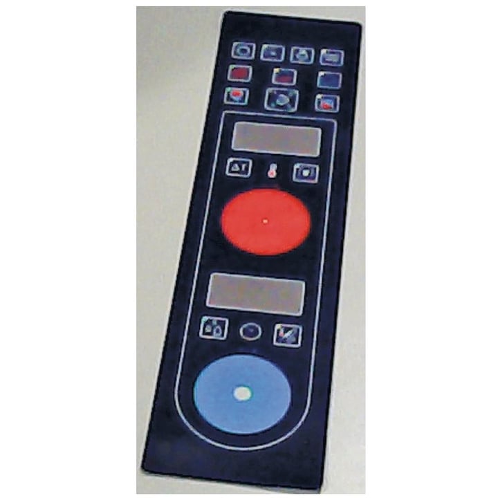 folie / sticker bediening oven