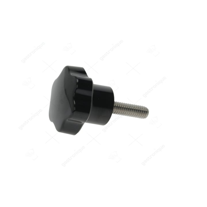 knob black ø 30 mm passo m6