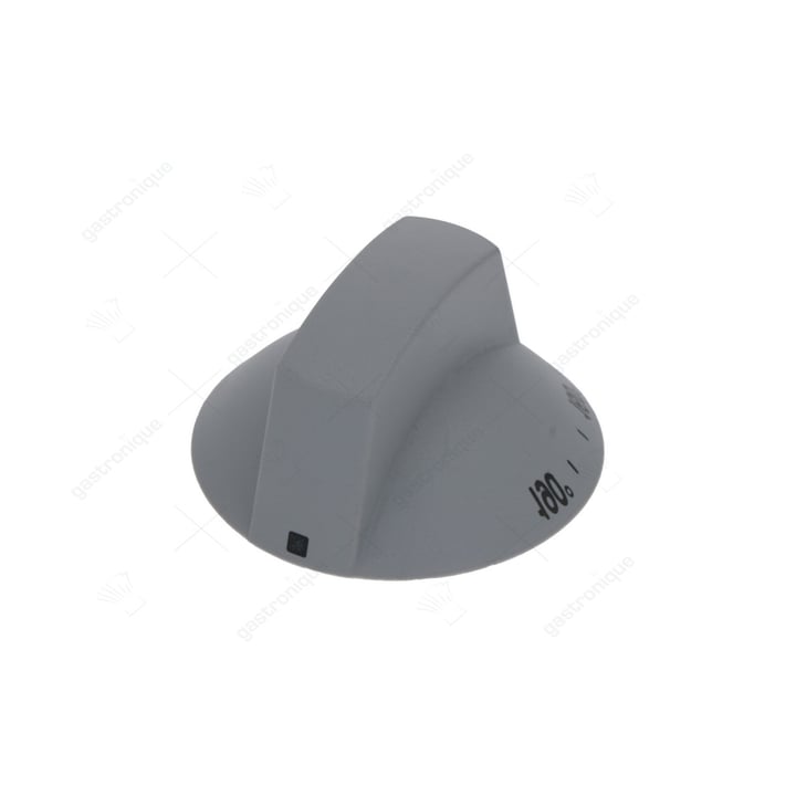 knob grey ø 70 mm 100-190°c
