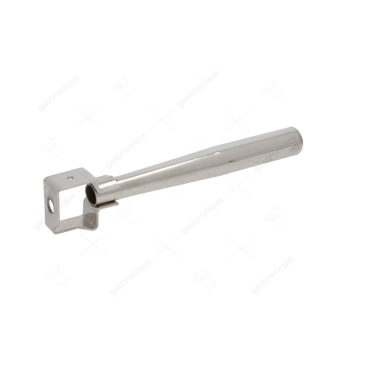 pipe venturi burner for solid top range