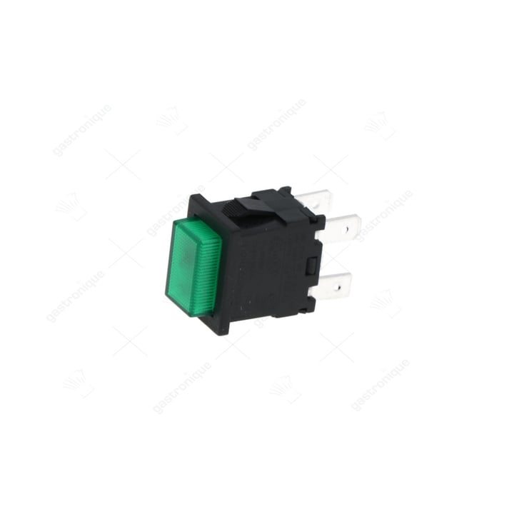 bipolar switch green 10(4)a 250v