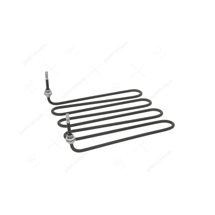 Verwarmingselement 2000W 230V L 235mm salamander aansluiting F 6,3mm draad M12x1 pijp ø 6,3mm VC 1