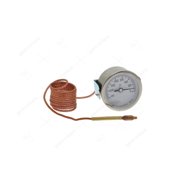 Telethermometer weiß ø 52 mm 0-350°c