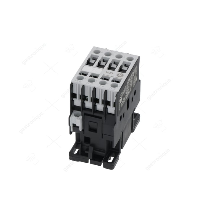 magneetschakelaar relais AC1 25A 230VAC (AC3/400V) 12A/5,5kW hoofdcontact 4NO aansluiting schroefaansluiting
