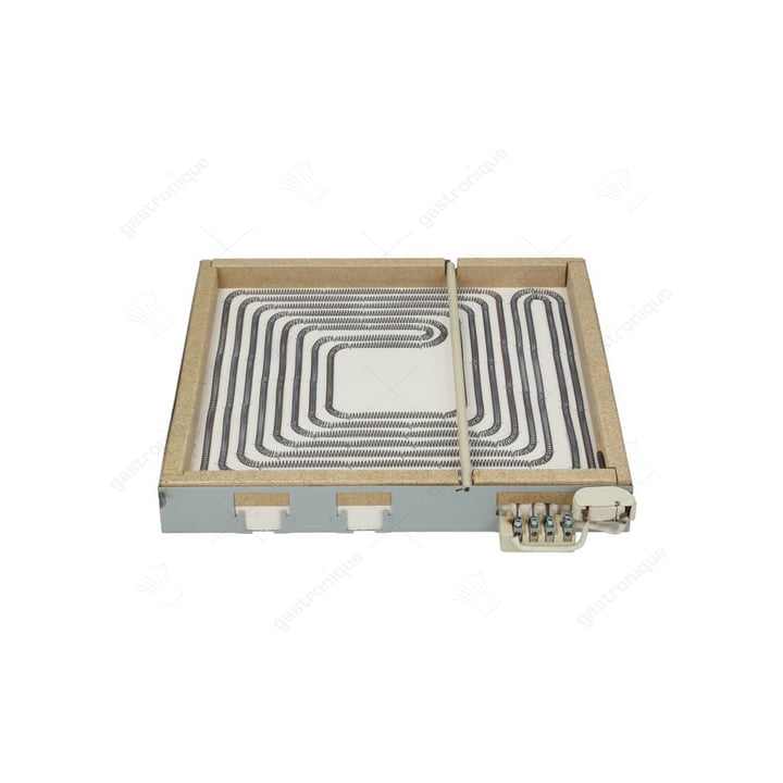 stralingselement L 300mm B 300mm 4000W 400V VC 2 H 40mm aansluitingstype schroefaansluiting