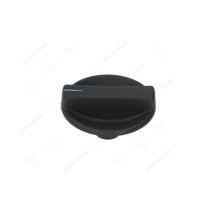 knop zwartø 43,5 mm