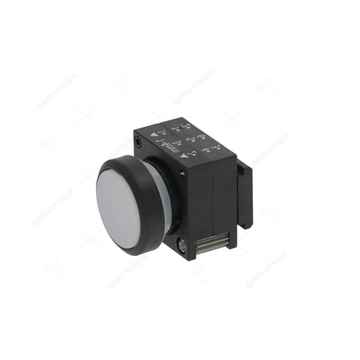push-button bright white siemens