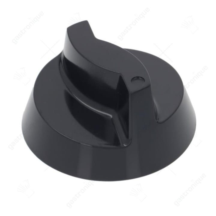 ZWARTE KNOP ø 76 mm