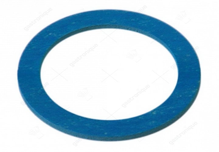 vlakpakking fiber OD ø 56mm ID ø 42mm materiaaldikte 2mm voor draad 1¼" vpe 1stuk