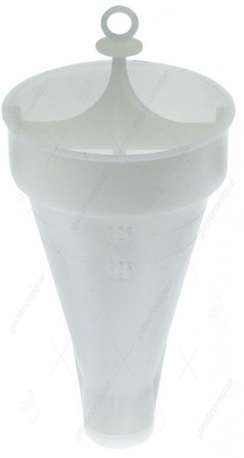 funnel for salt intake