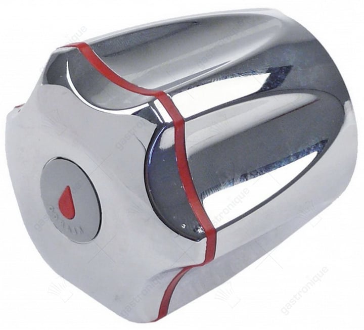 inlet tap knob red