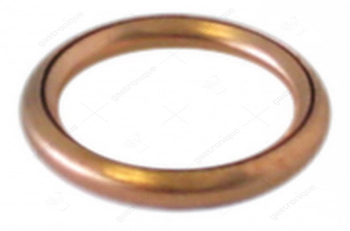 round copper gasket ø 22x16.5x2.2 mm