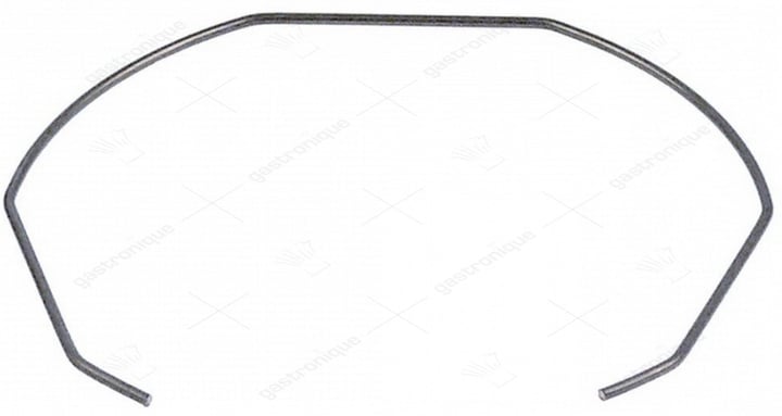 veer zeefhouder draad ø 1,30 mm inox