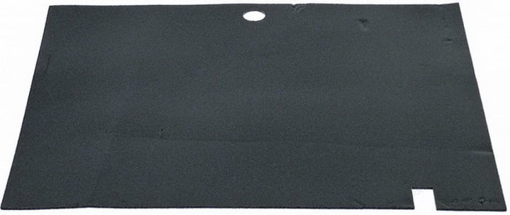 isolatie voor boiler L 455mm B 395mm dikte 2mm 
