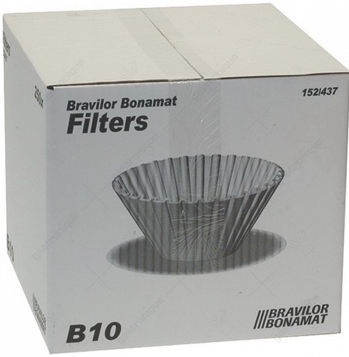 basket paper filter ø 152/437 mm 250pcs
