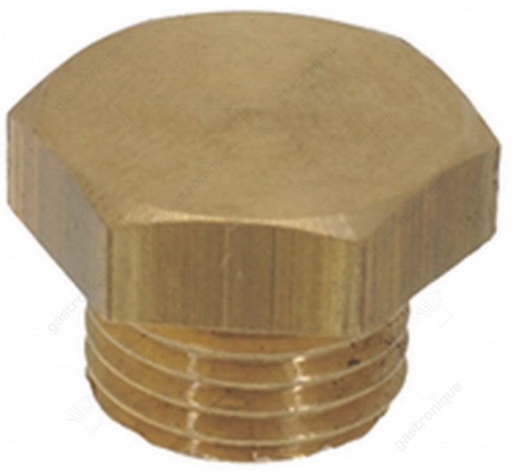 nut ø 1/4"f h18 key 19