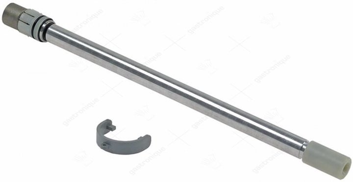 aandrijfas voor staafmixer D1 ø 22,5mm D2 ø 21mm L 375mm