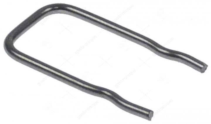 veerklem voor waterverdeler SCC, CM L 27mm B 15mm