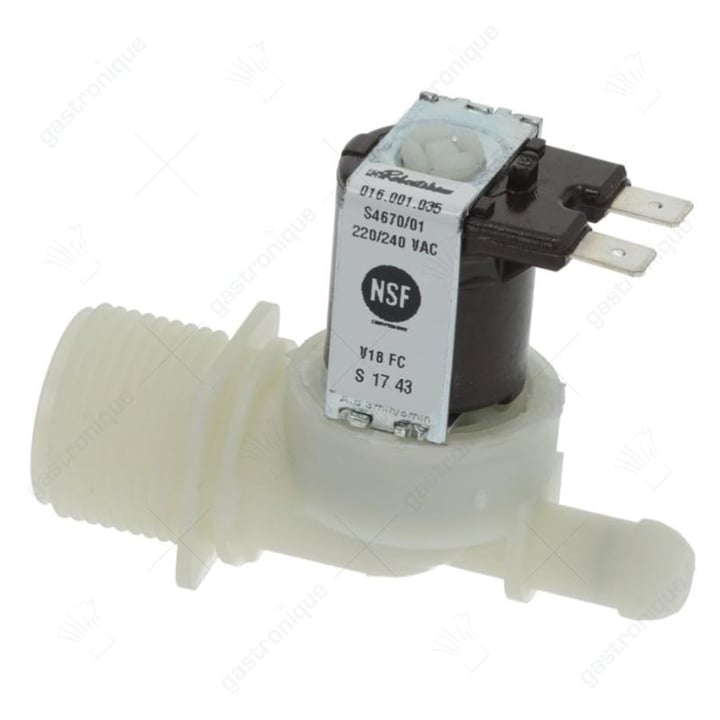 magneetventiel 230v ø 10 mm 2,5 ltr / minuut