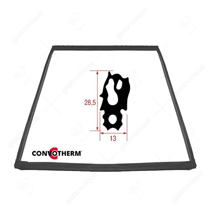 deurrubber 10.20 Convotherm 4 661x758 mm