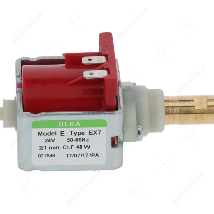 vibriatiepomp 24V stroomverbruik 0,2A